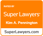 Rated By Super Lawyers Kim A. Pennington superlawyers.com